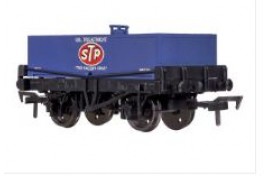 STP Oil Rectangular Tank Wagon OO Scale